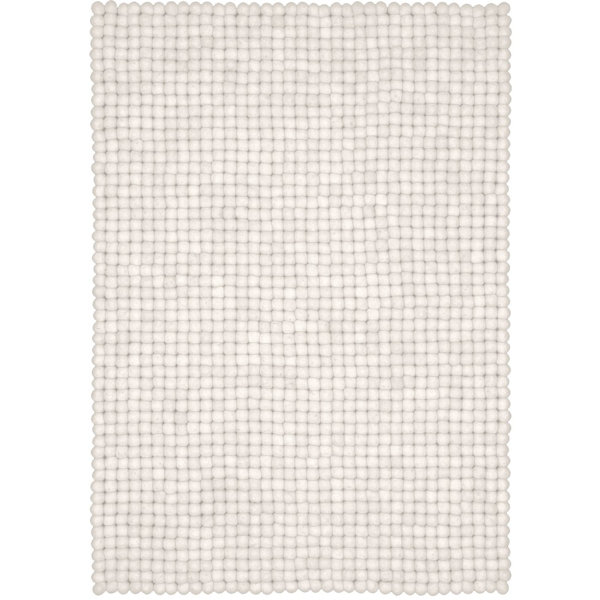 Myfelt Linéa Handwoven Wool Cream Rug Wayfair.co.uk